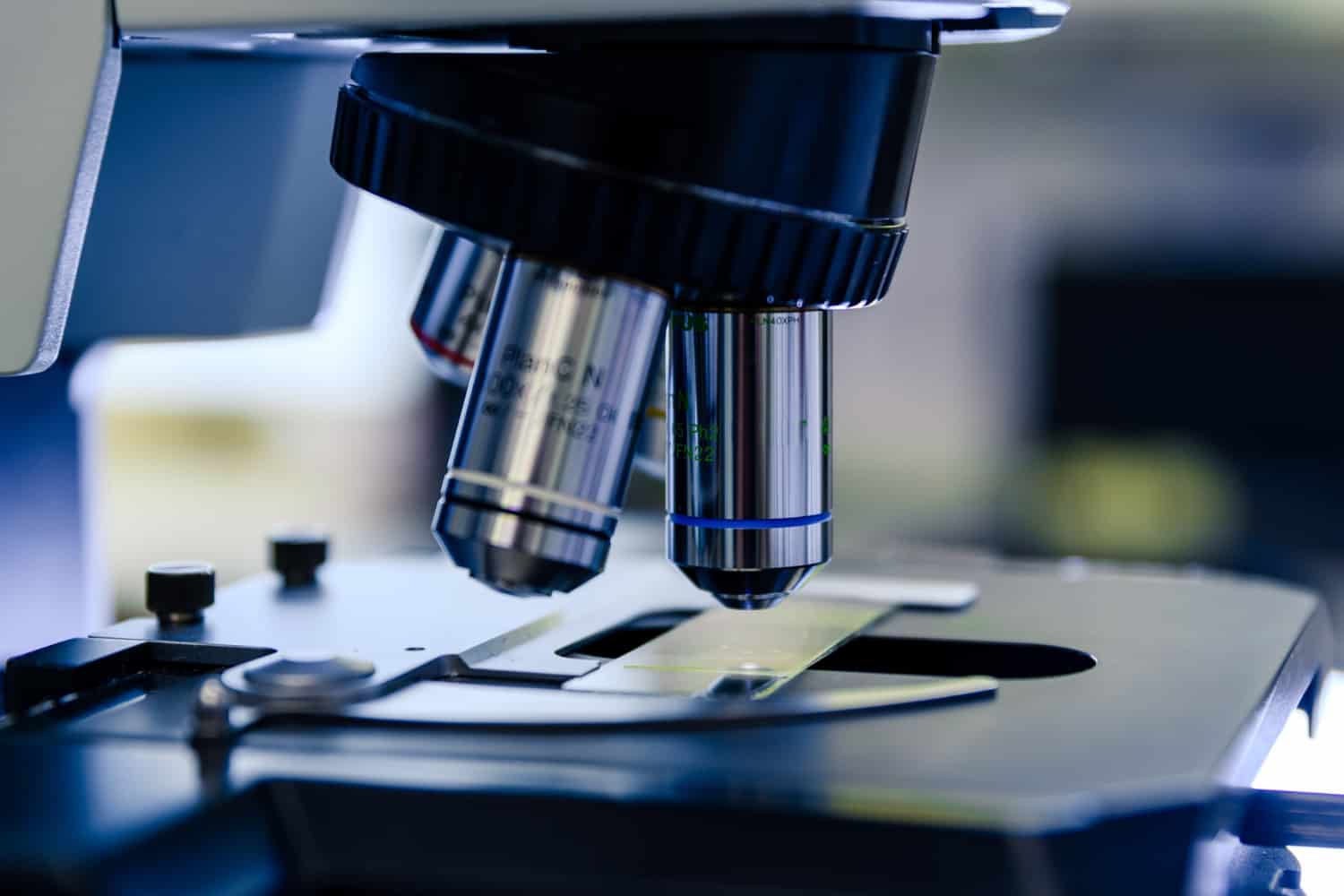 Closeup Shot Laboratory Microscope Lens Conducting Coronavirus Research (1)
